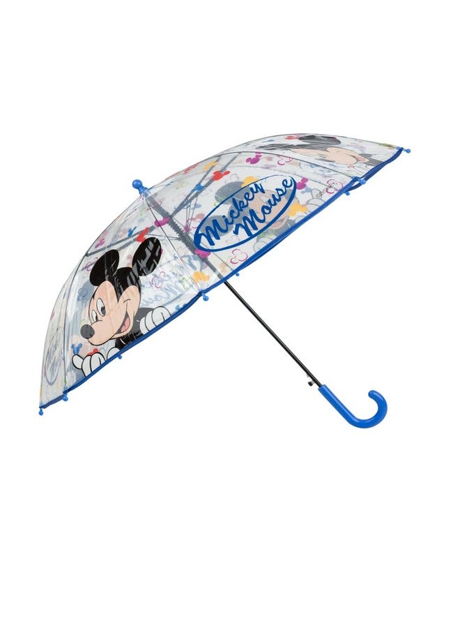 Yellow Bee Disney Transparent Mickey Mouse Umbrella for Boys, Multicolor, 4-8 Years - Image 4